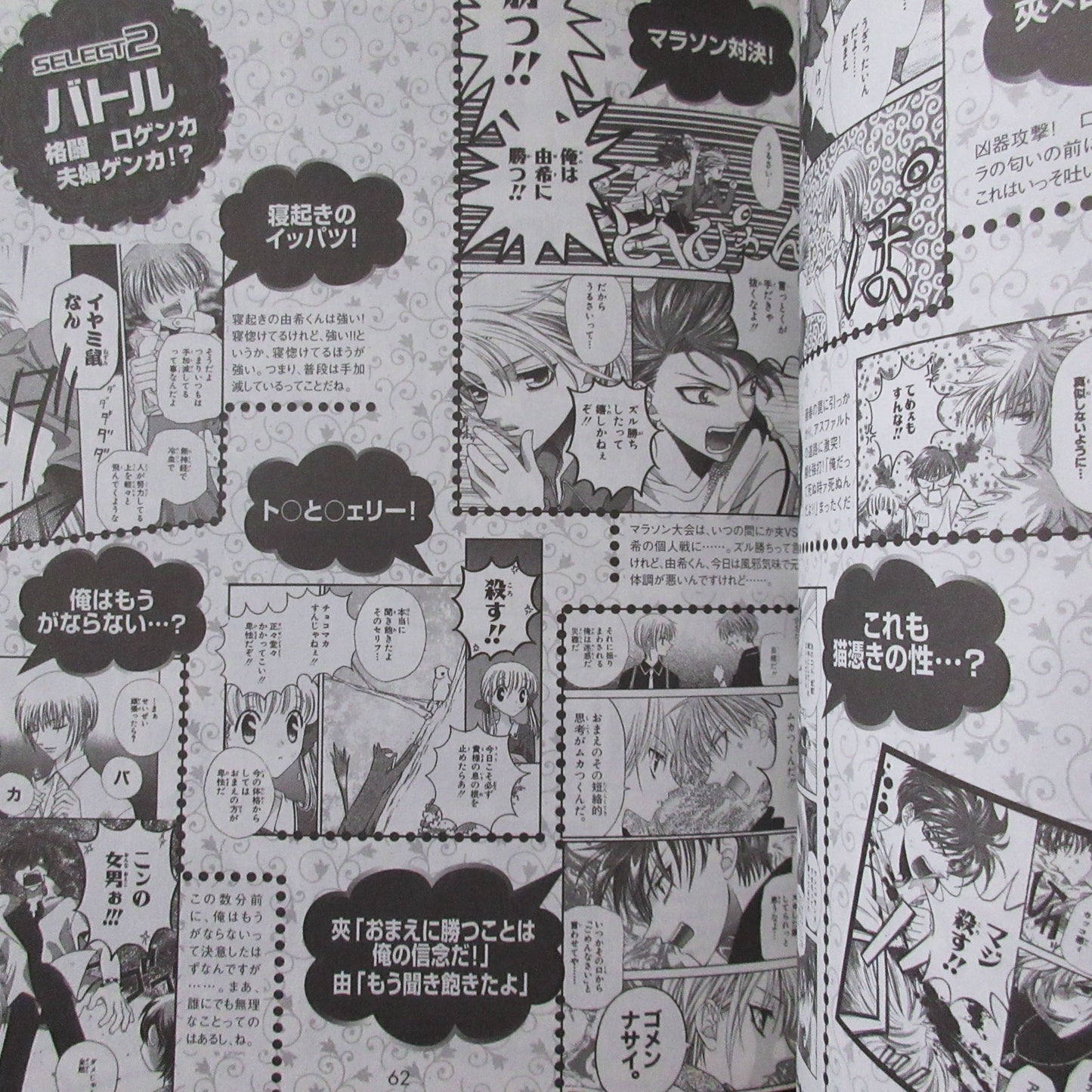 Natsuki Takaya "Fruits Basket" Character Book