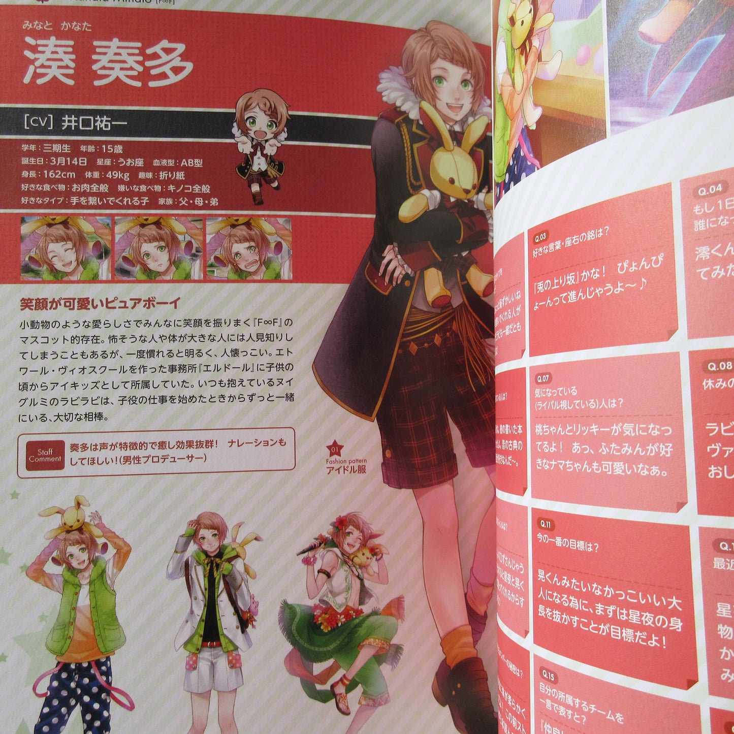 I-Chu Charactetr Fan Book