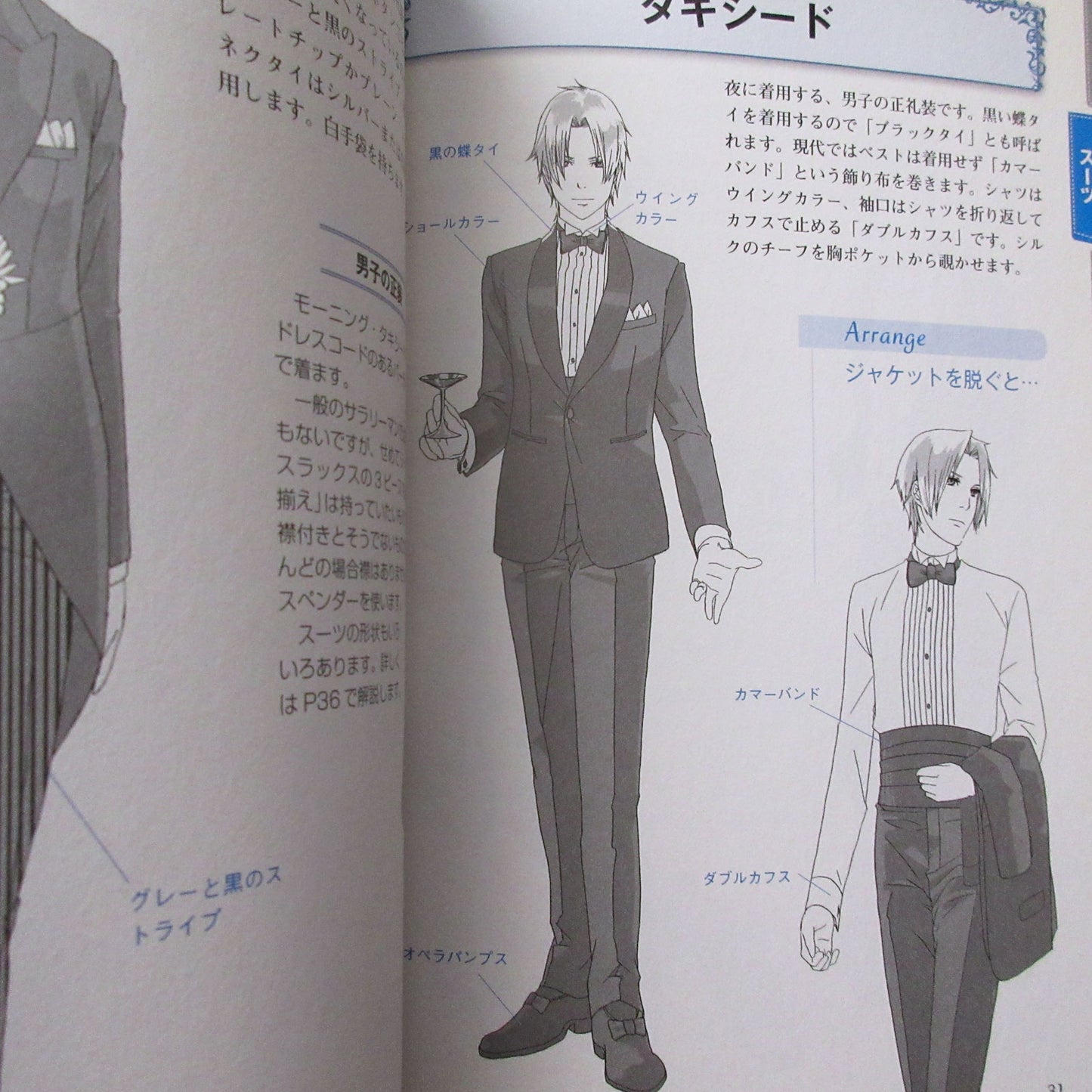 Manga Character Clothing Materials <Men's uniform>