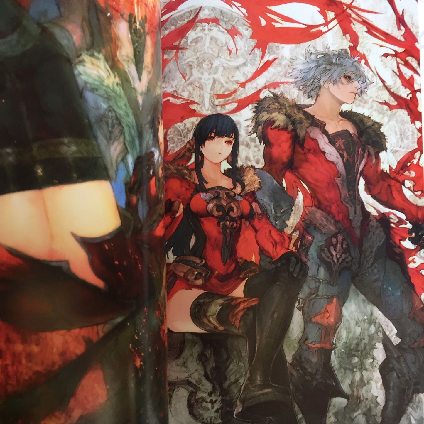 LORD of VERMILION Re:2 Art Book Silver