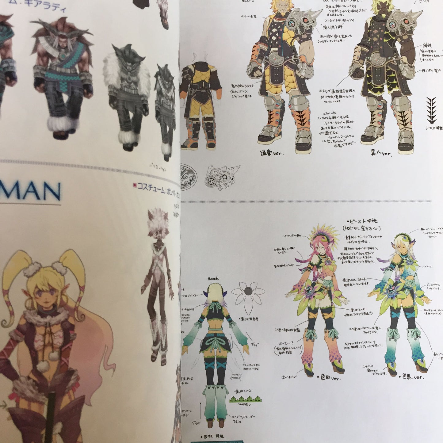 PHANTASY STAR PORTABLE 2 Setting Materials Collection