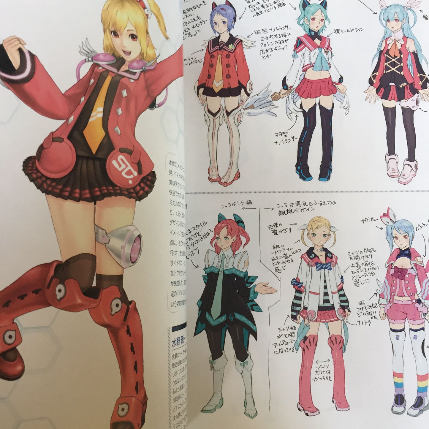 PHANTASY STAR PORTABLE 2 Setting Materials Collection