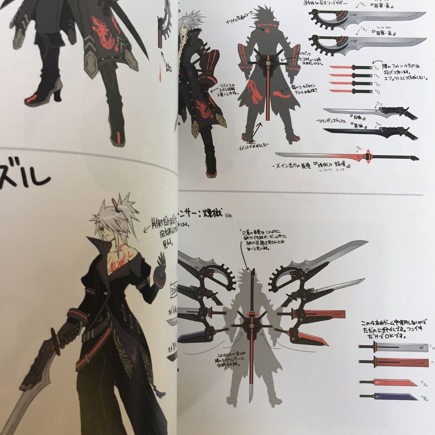PHANTASY STAR PORTABLE 2 Setting Materials Collection
