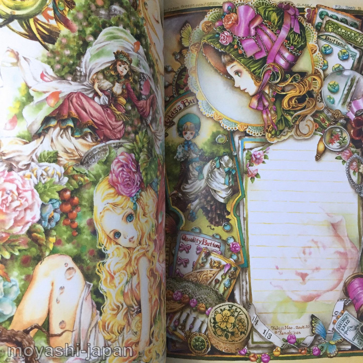 Thukiji Nao Illustration Works 2001-2010 "NOSTALGIA"