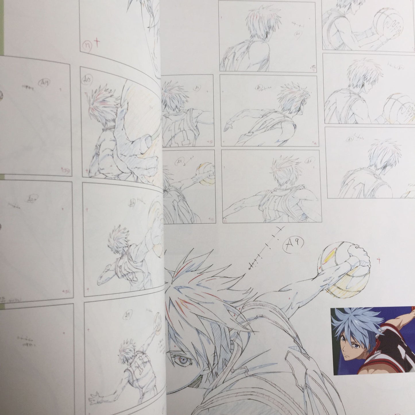 Kuroko's Basketball Genga Collection TV Animation Illustration Works