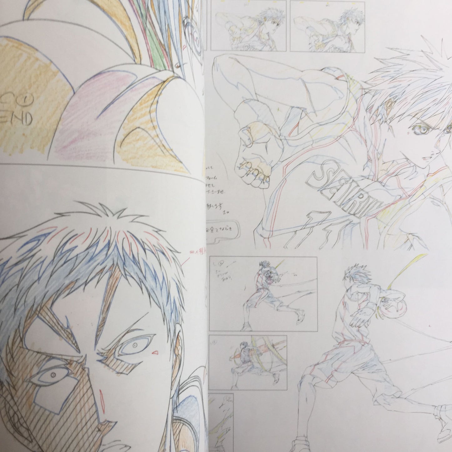 Kuroko's Basketball Genga Collection TV Animation Illustration Works