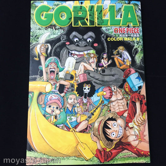 ONE PIECE Eiichiro Oda Art Book COLOR WALK 6 GORILLA