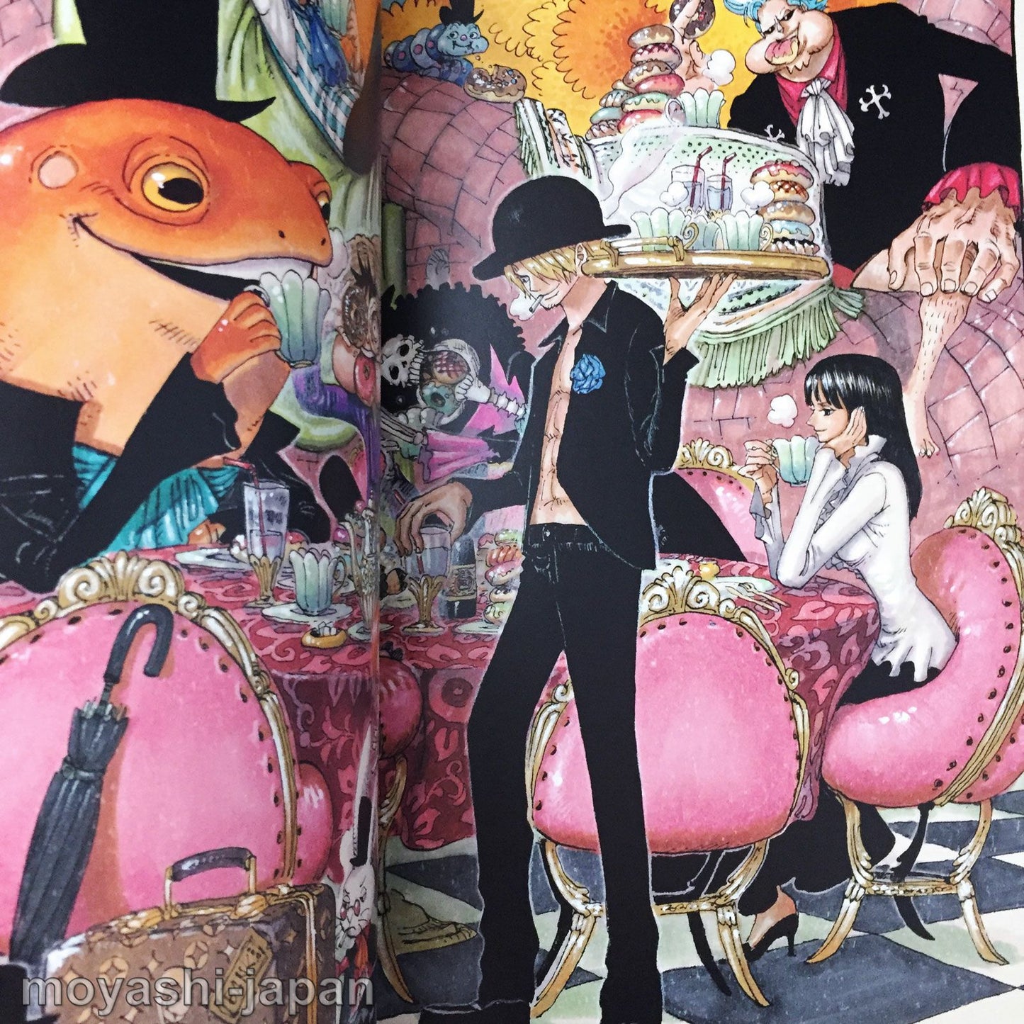 ONE PIECE Eiichiro Oda Art Book COLOR WALK 6 GORILLA