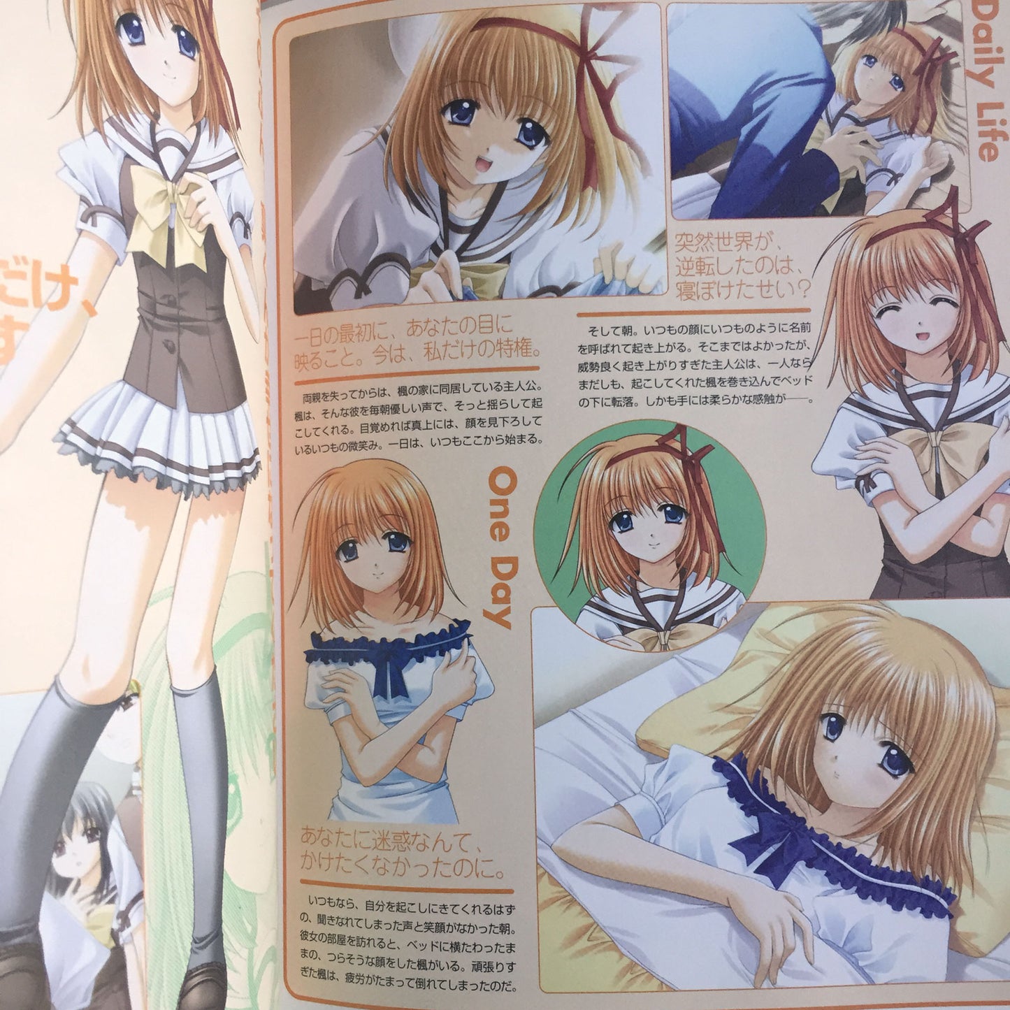 SHUFFLE! 1st Fan Book w/CD