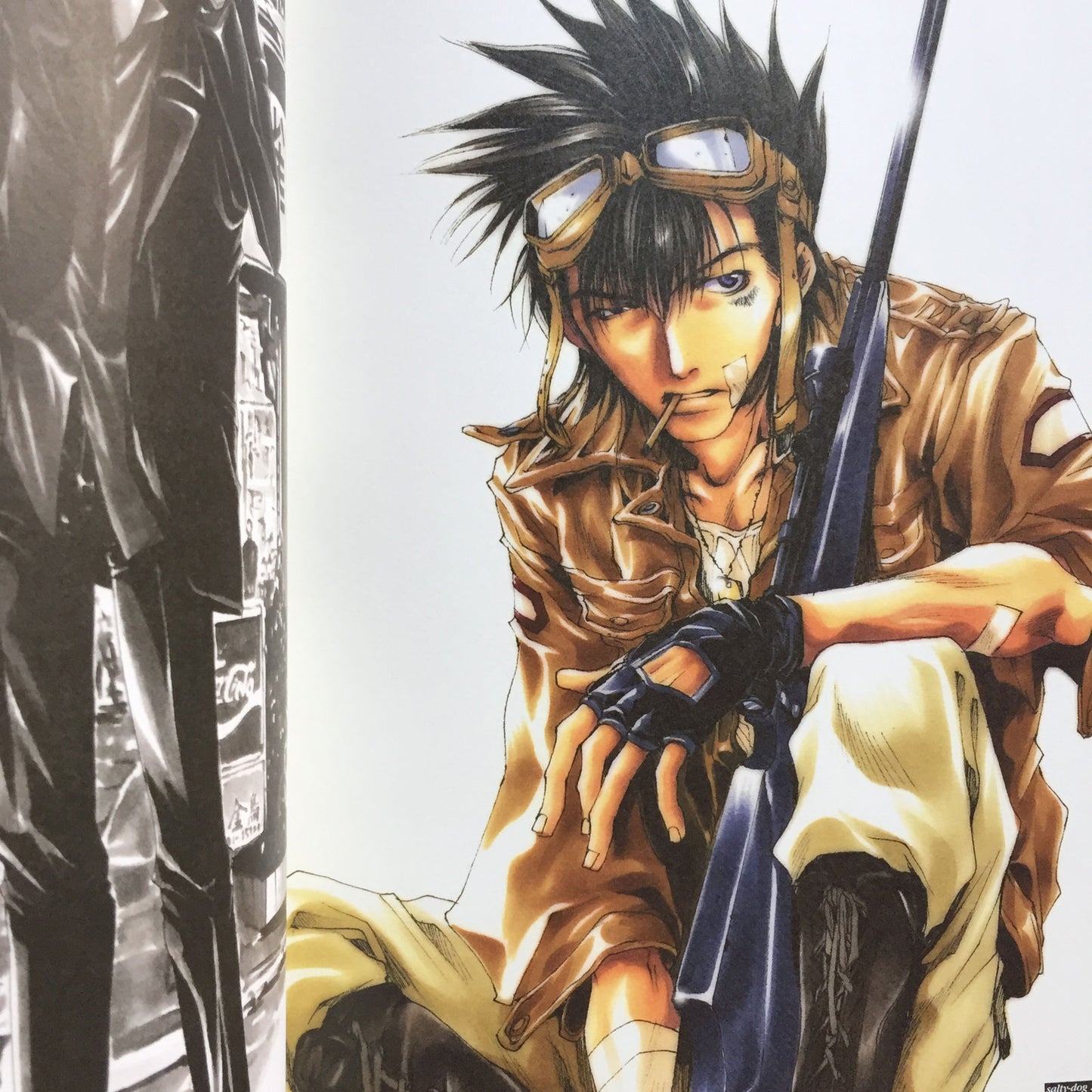 Kazuya Minekura Art Book Salty-dog 2