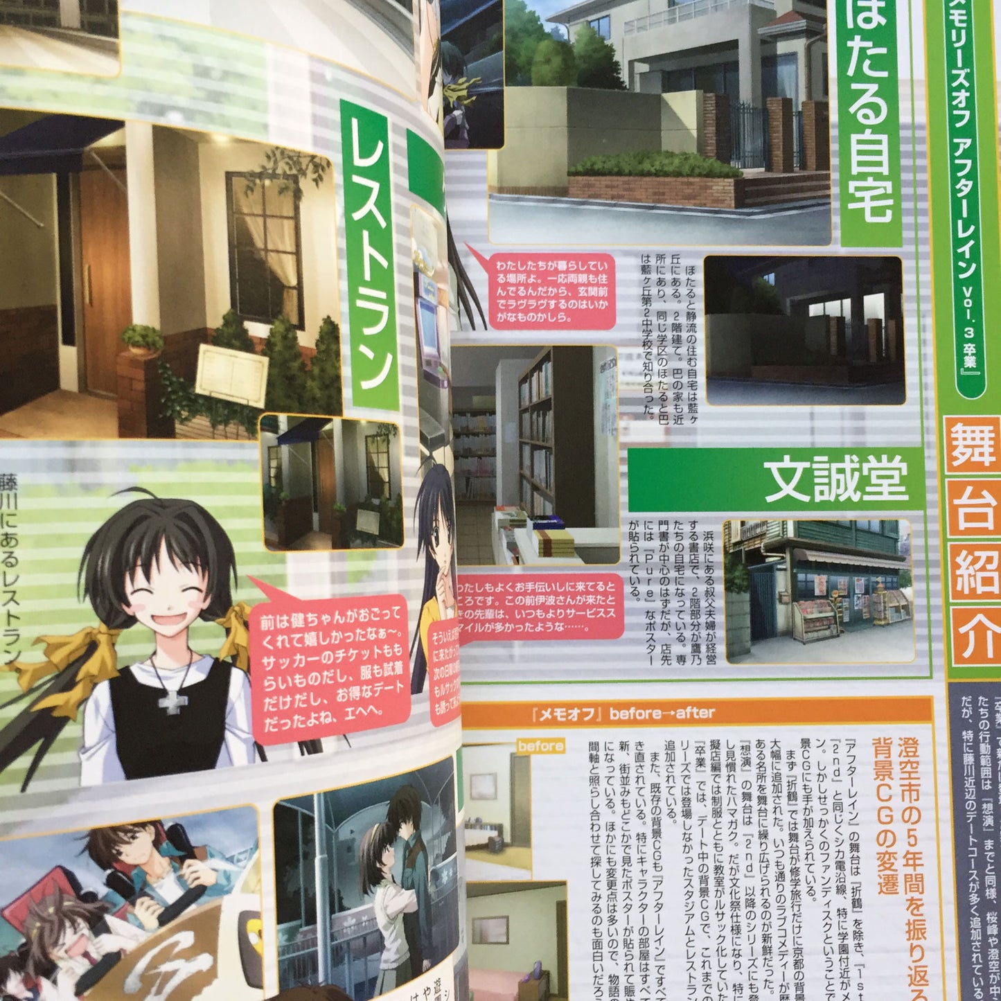 Memories Off After Rain Vol.3 Visual Fan Book