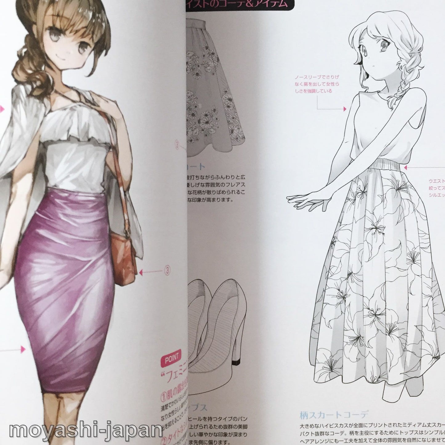 Draw with Digital Tools! How To Draw Girls' Clothes that Bring Out Their Charm