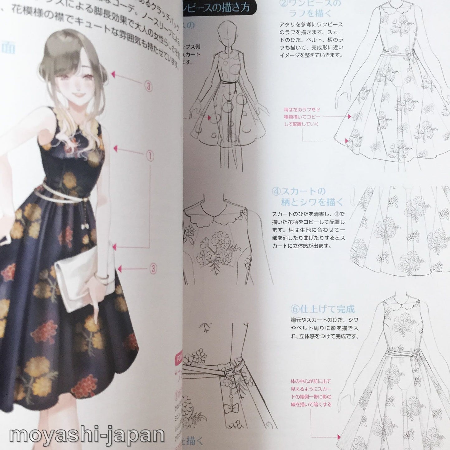 Draw with Digital Tools! How To Draw Girls' Clothes that Bring Out Their Charm