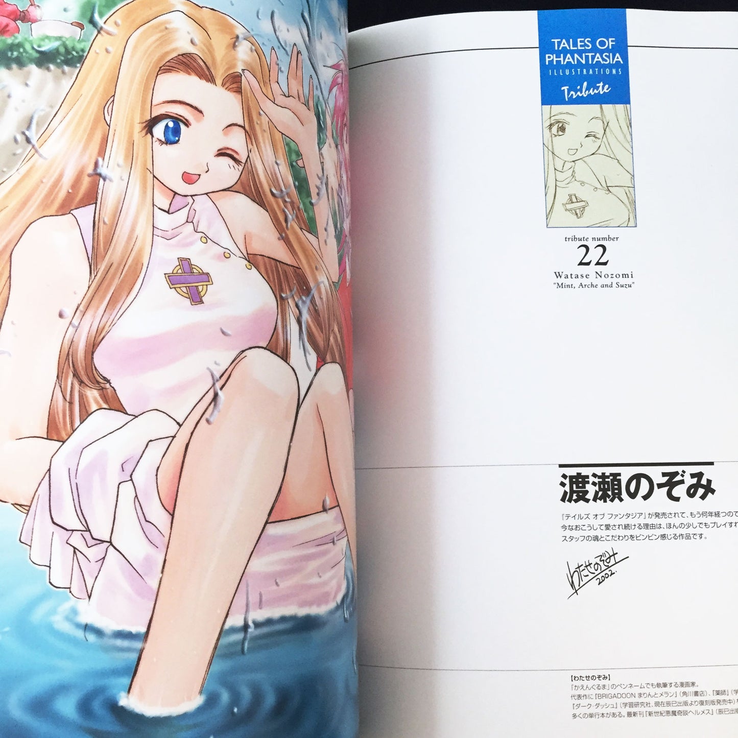 TALES OF PHANTASIA ILLUSTRATIONS The Origin + Tribute