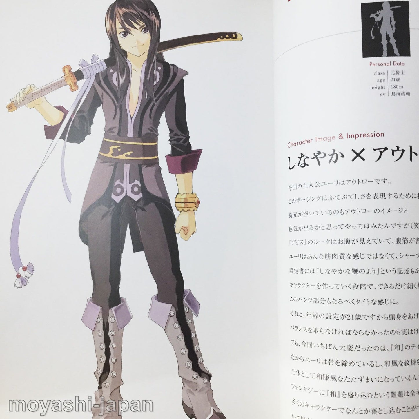 Tales of Vesperia Illustrations, Kosuke Fujishima's Character Works
