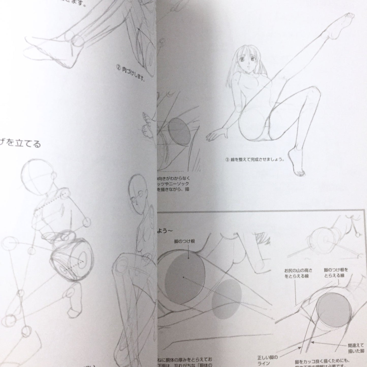 Manga Basic Drawing Female Character