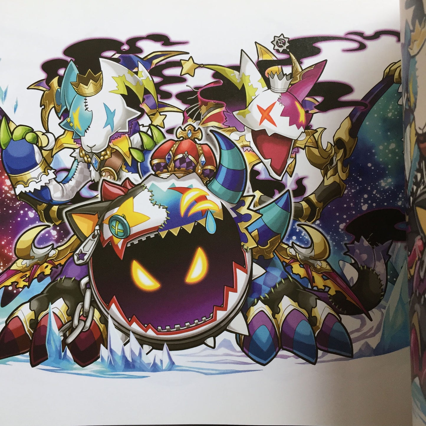 PUZZLE & DRAGONS Illustrations