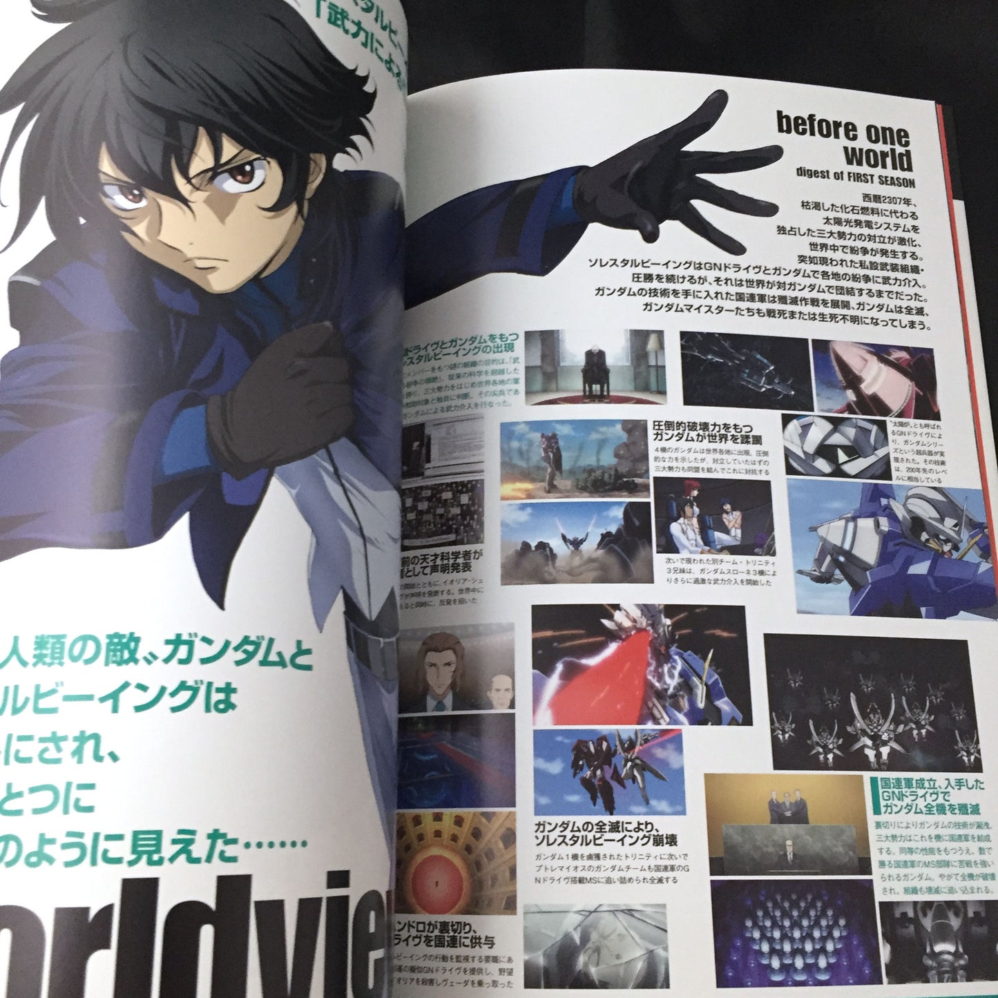 Mobile Suit Gundam 00 Second Season 4 years after Guide Book