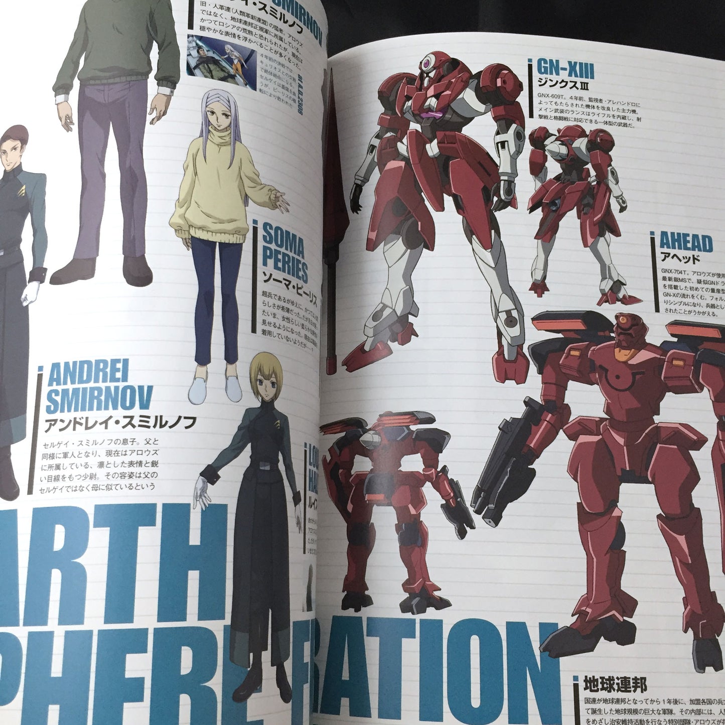 Mobile Suit Gundam 00 Second Season 4 years after Guide Book