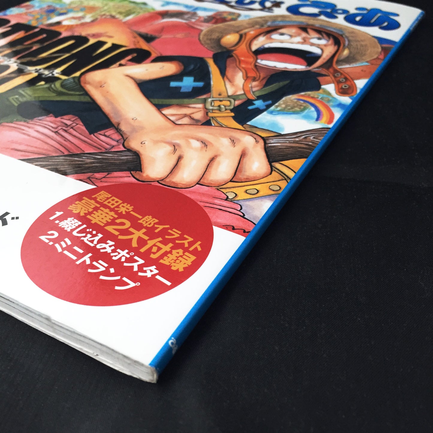 One Piece PIA, The Movie Strong World Guide Book w/Poster & Card