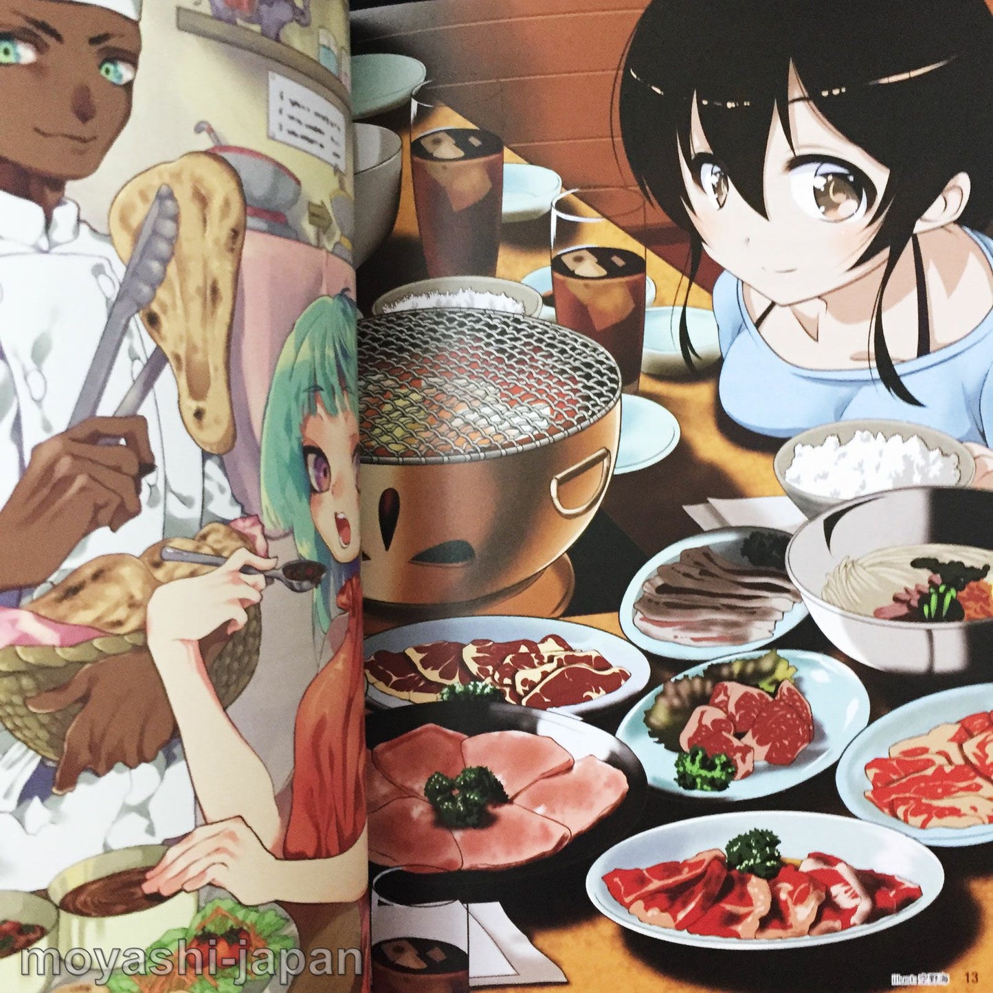 Manga Character Food Reference Collection