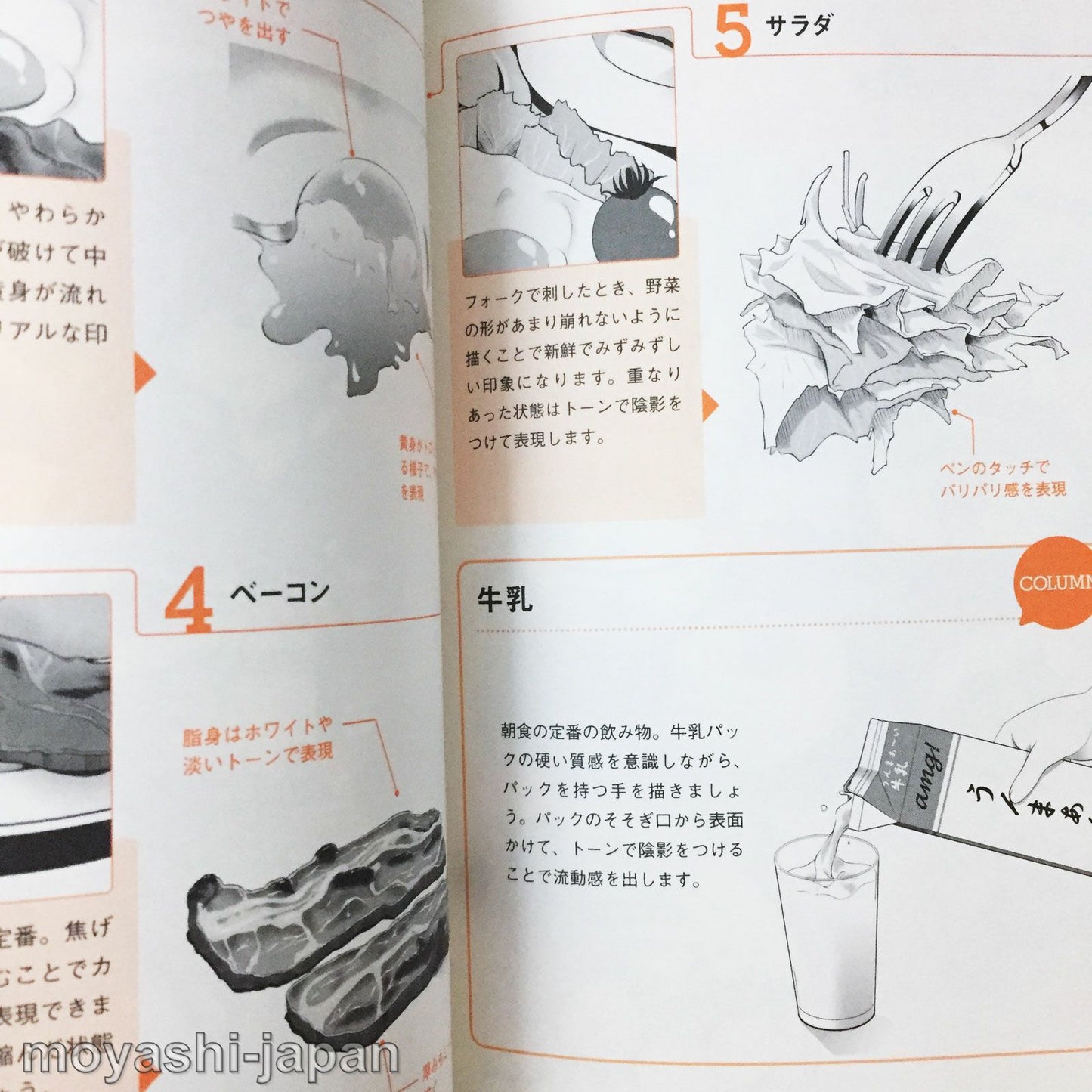 Manga Character Food Reference Collection