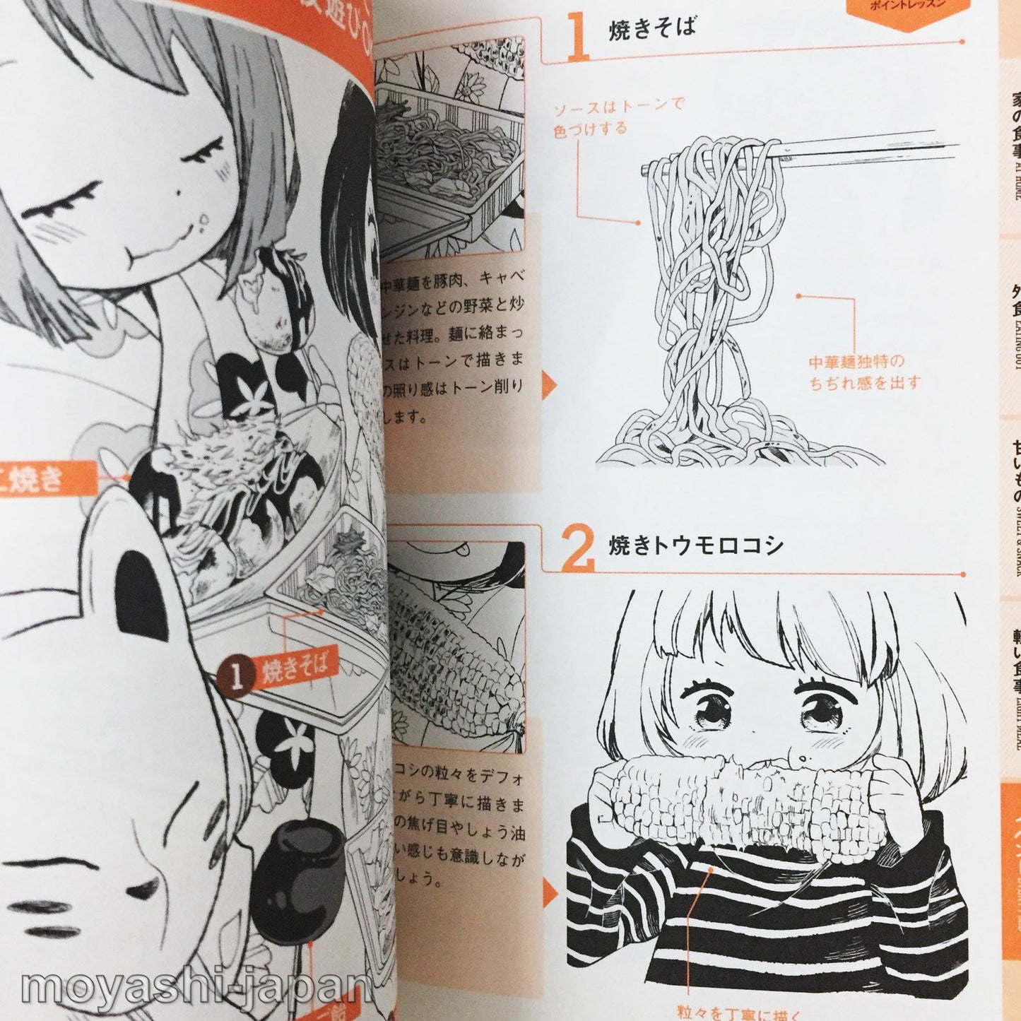 Manga Character Food Reference Collection
