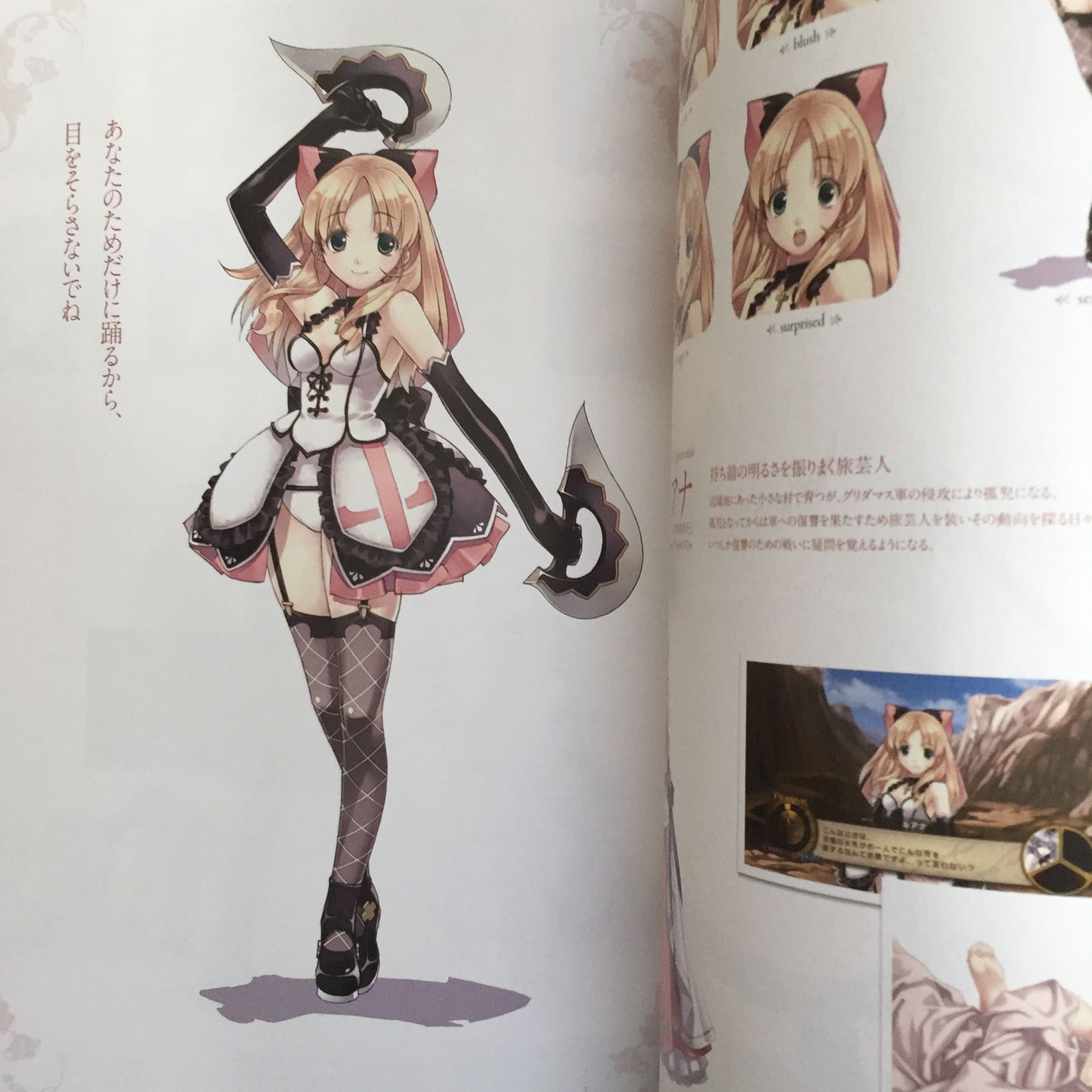 Record of Agarest War Heroines Visual Book