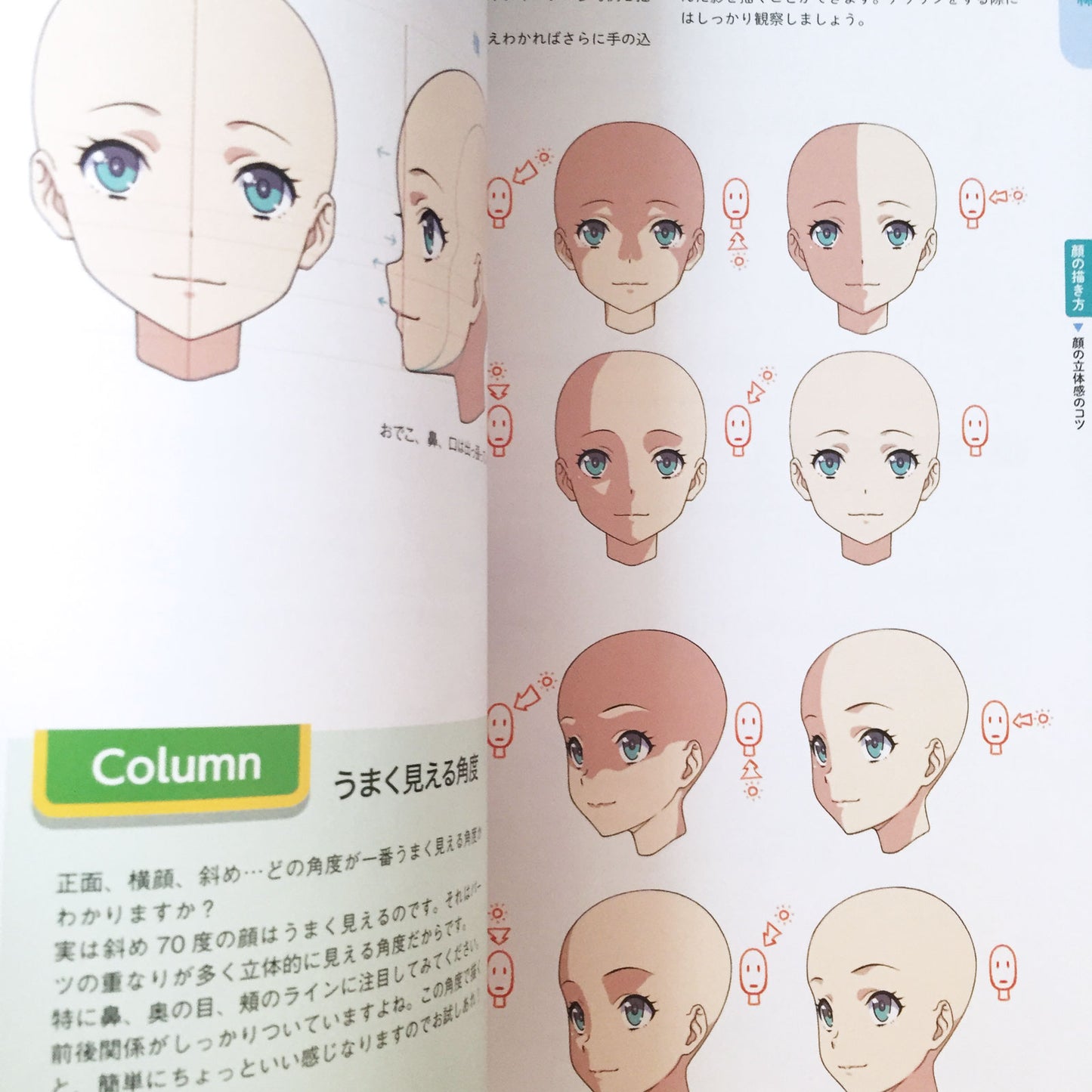 Illustration Kaitai Shinsho, Character & Composition Techniques