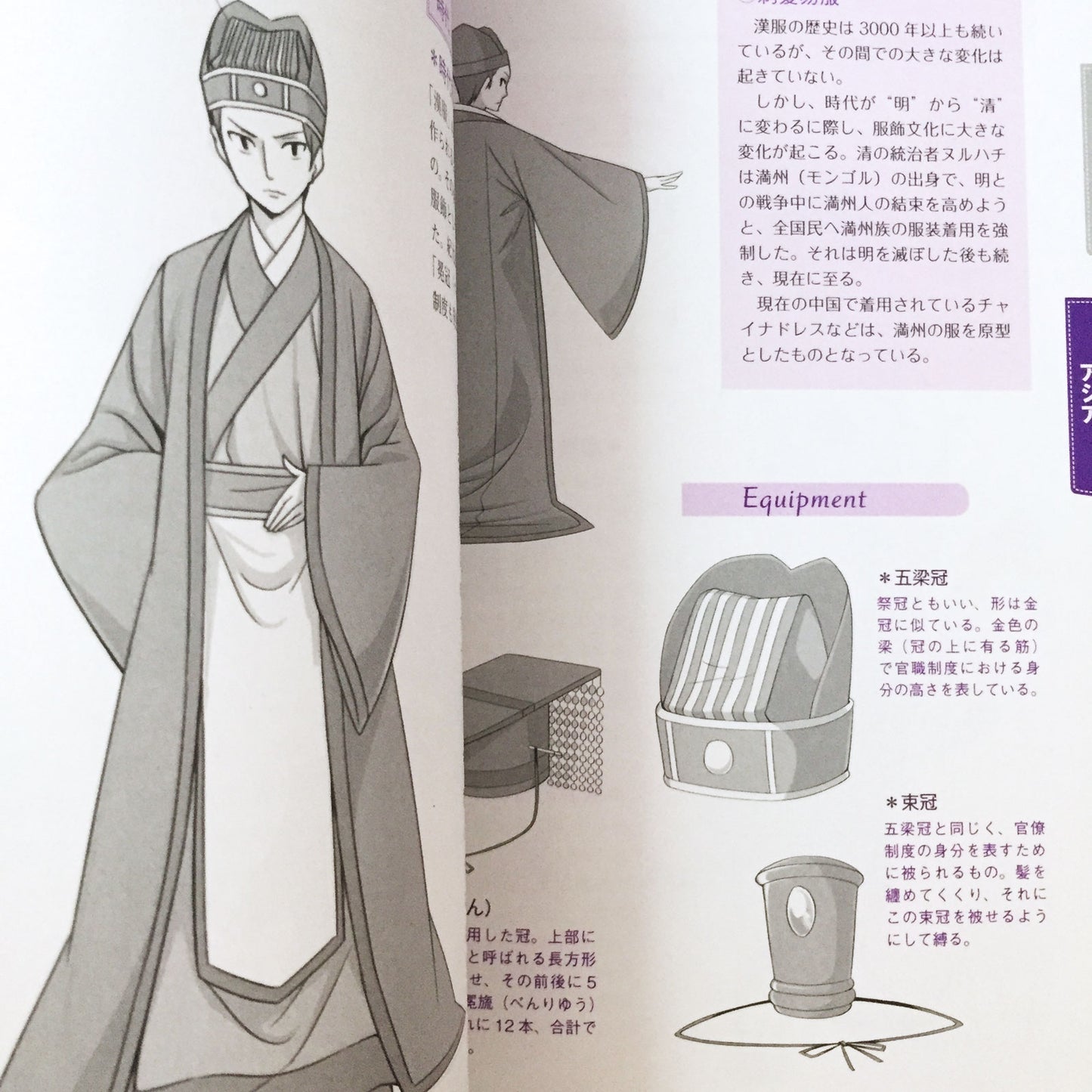 Manga Character Clothing Materials <Boys/Historical Fantasy >