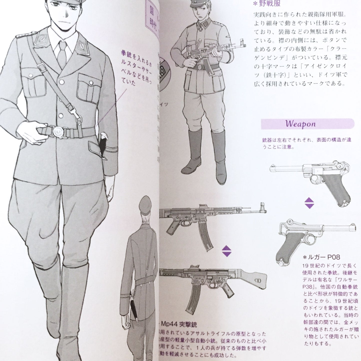 Manga Character Clothing Materials <Boys/Historical Fantasy >