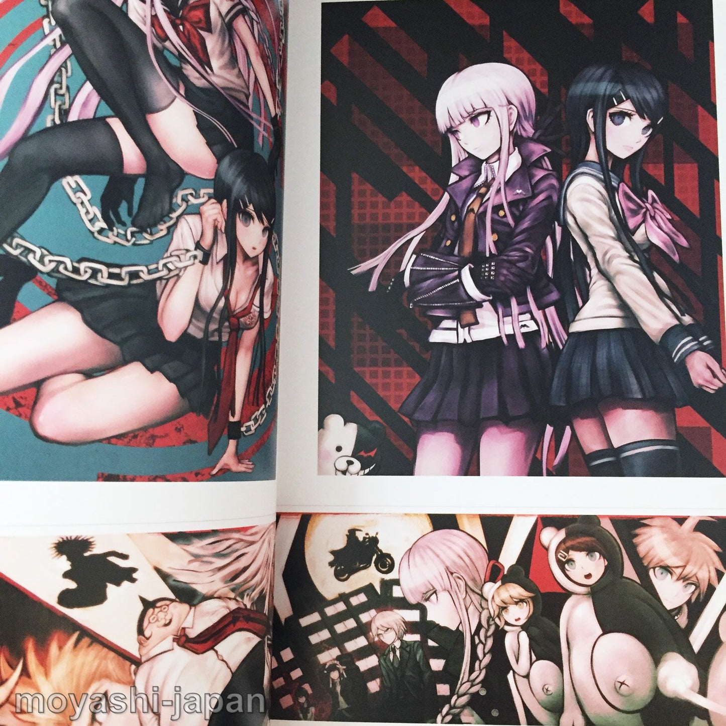 DANGANRONPA VISUAL FAN BOOK