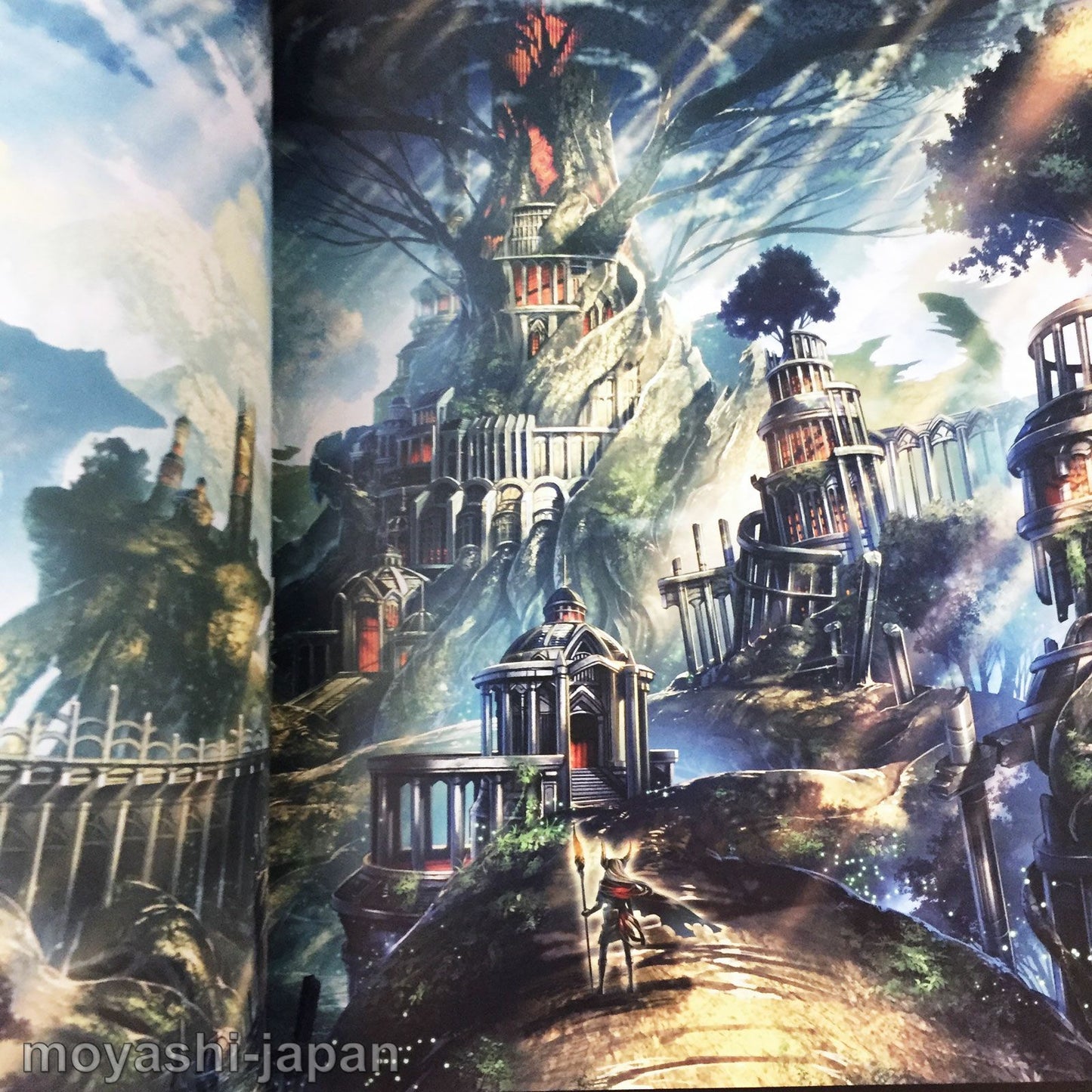 How to draw a fantasy landscape CLIP STUDIO PAINT