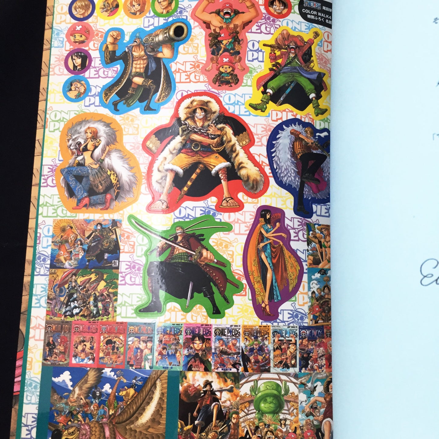 ONE PIECE Eiichiro Oda Art Book COLOR WALK 4 EAGLE