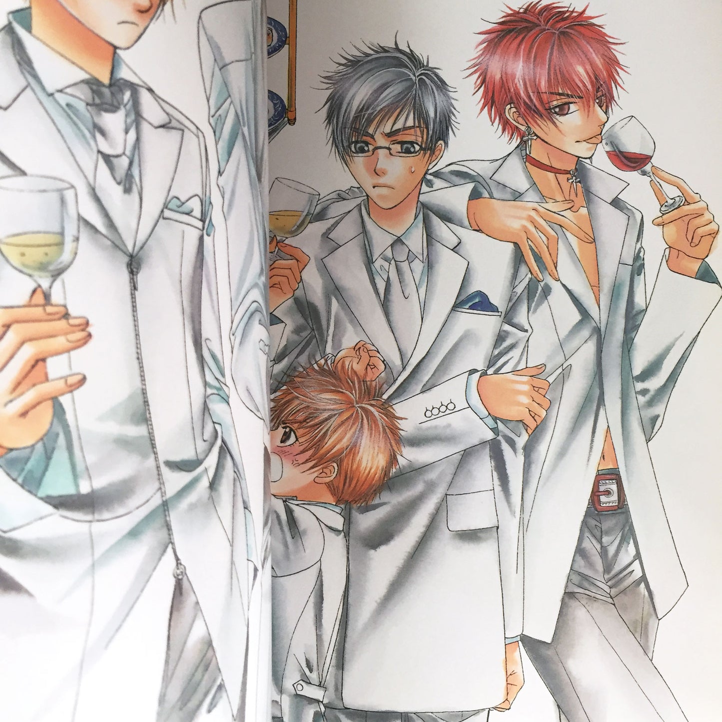Natsuki Koujima Great Place High School Illustrations
