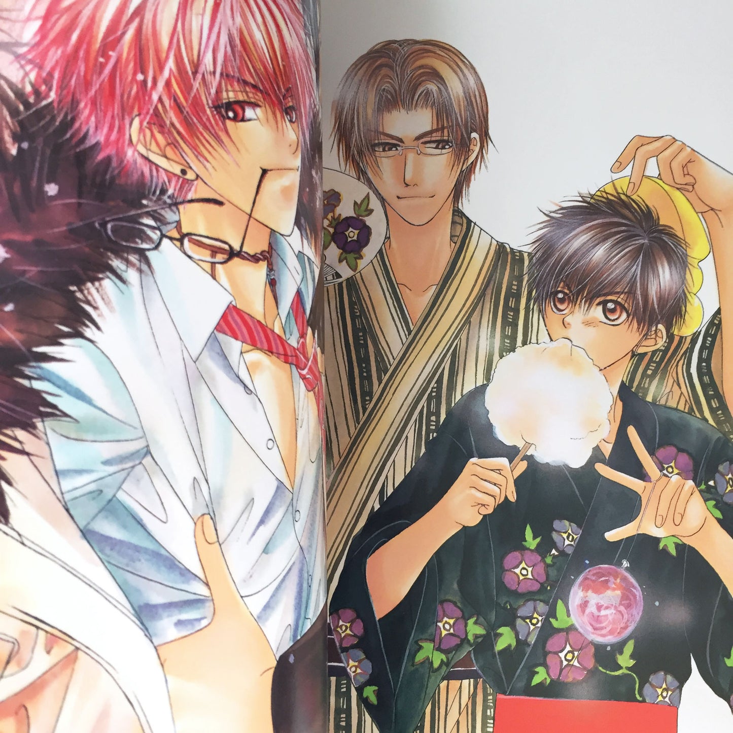 Natsuki Koujima Great Place High School Illustrations
