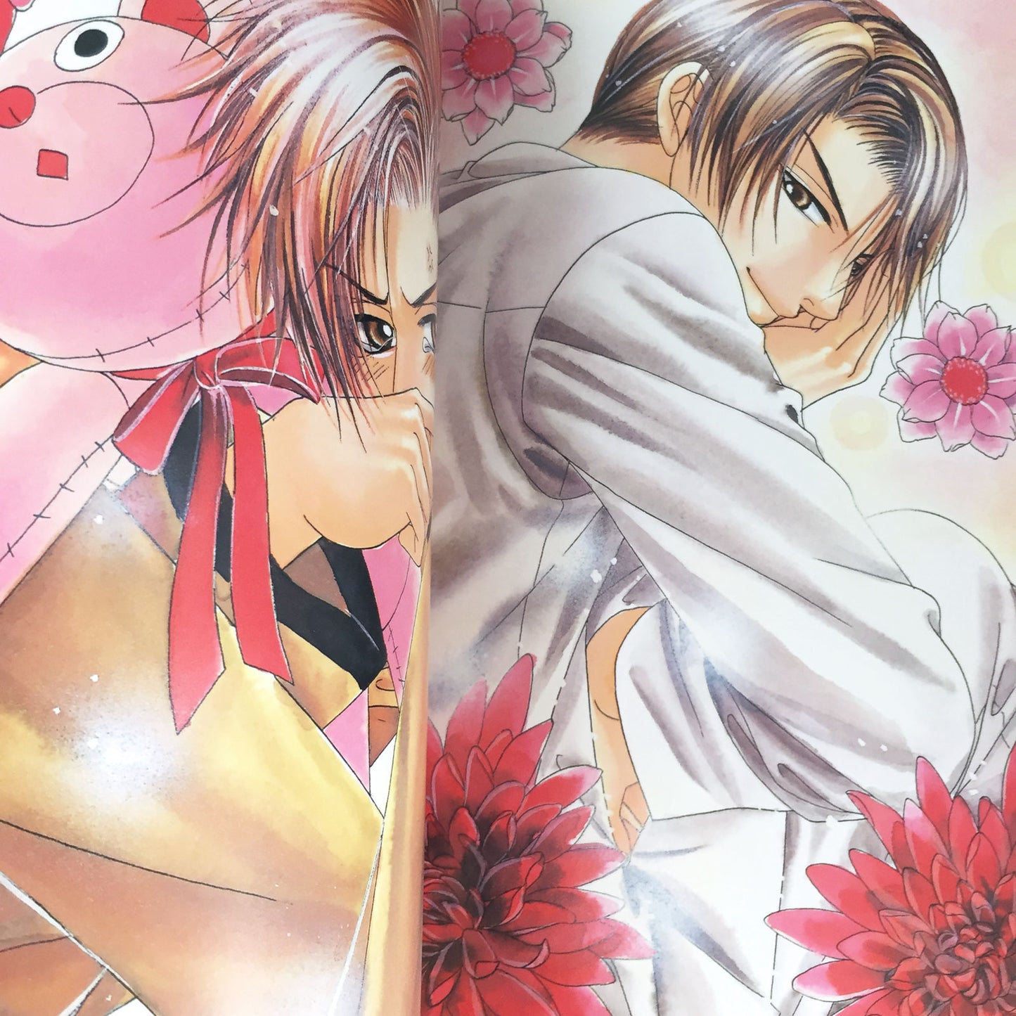 Natsuki Koujima Great Place High School Illustrations