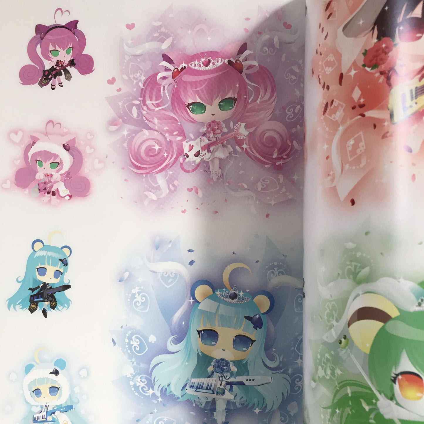 SHOW BY ROCK!! OFFICIAL ART BOOK