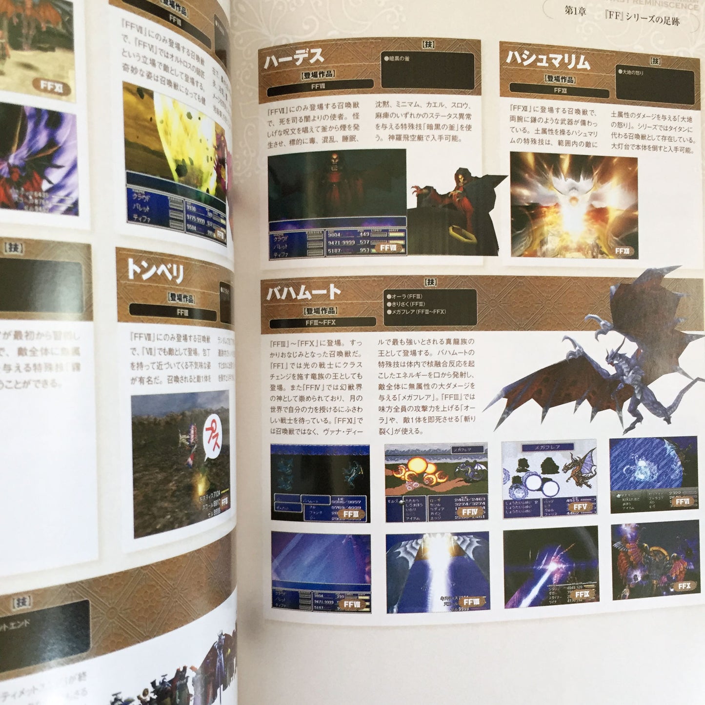 FINAL FANTASY 20th Anniversary Book Reminiscence