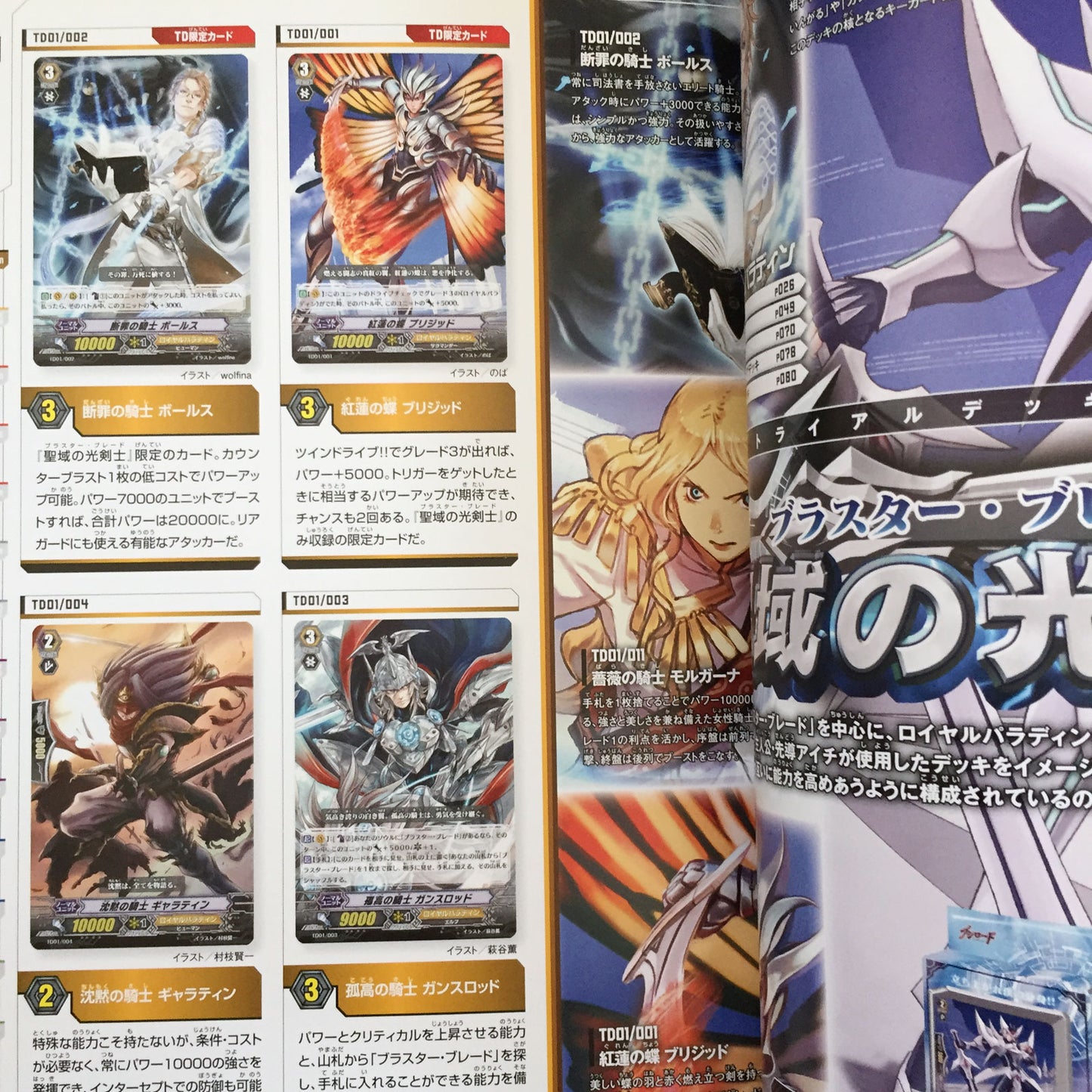 Cardfight!! Vanguard Complete Card Guide Book Vol.1