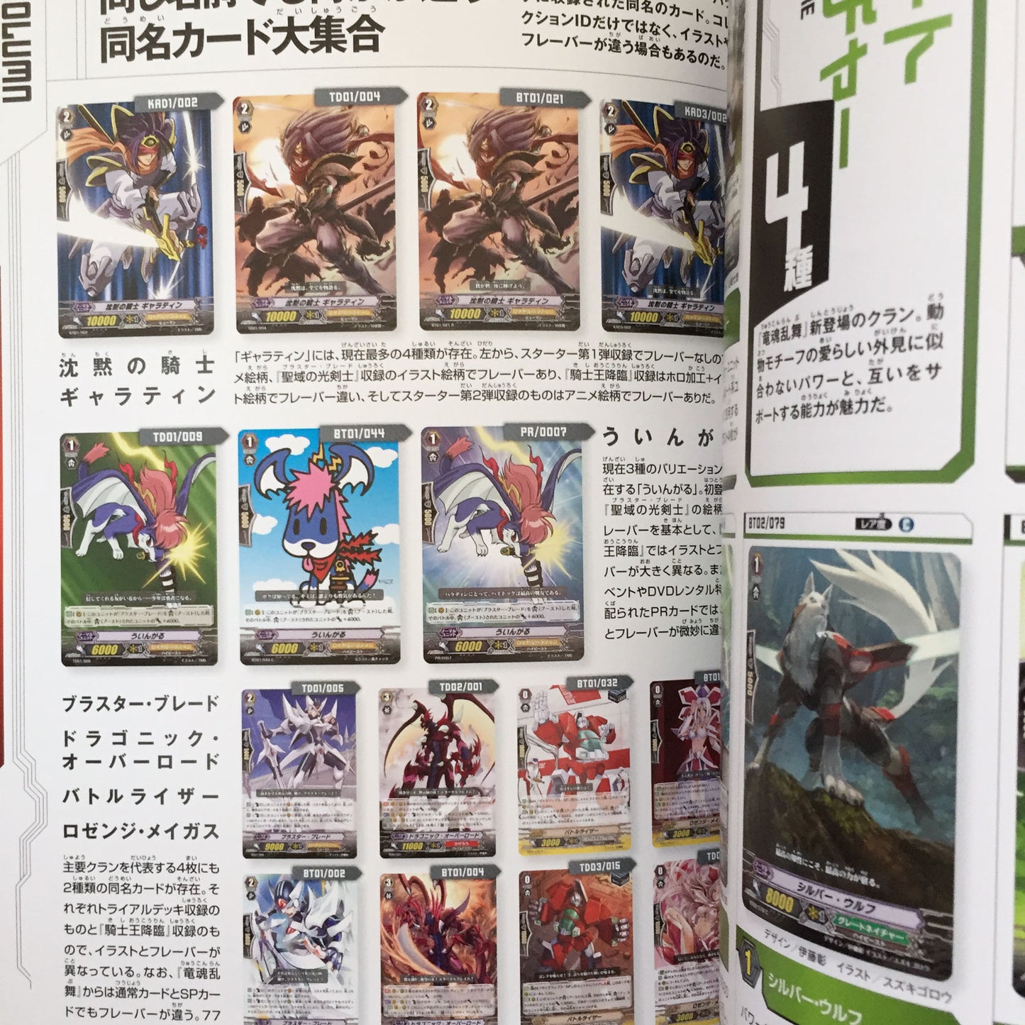 Cardfight!! Vanguard Complete Card Guide Book Vol.1
