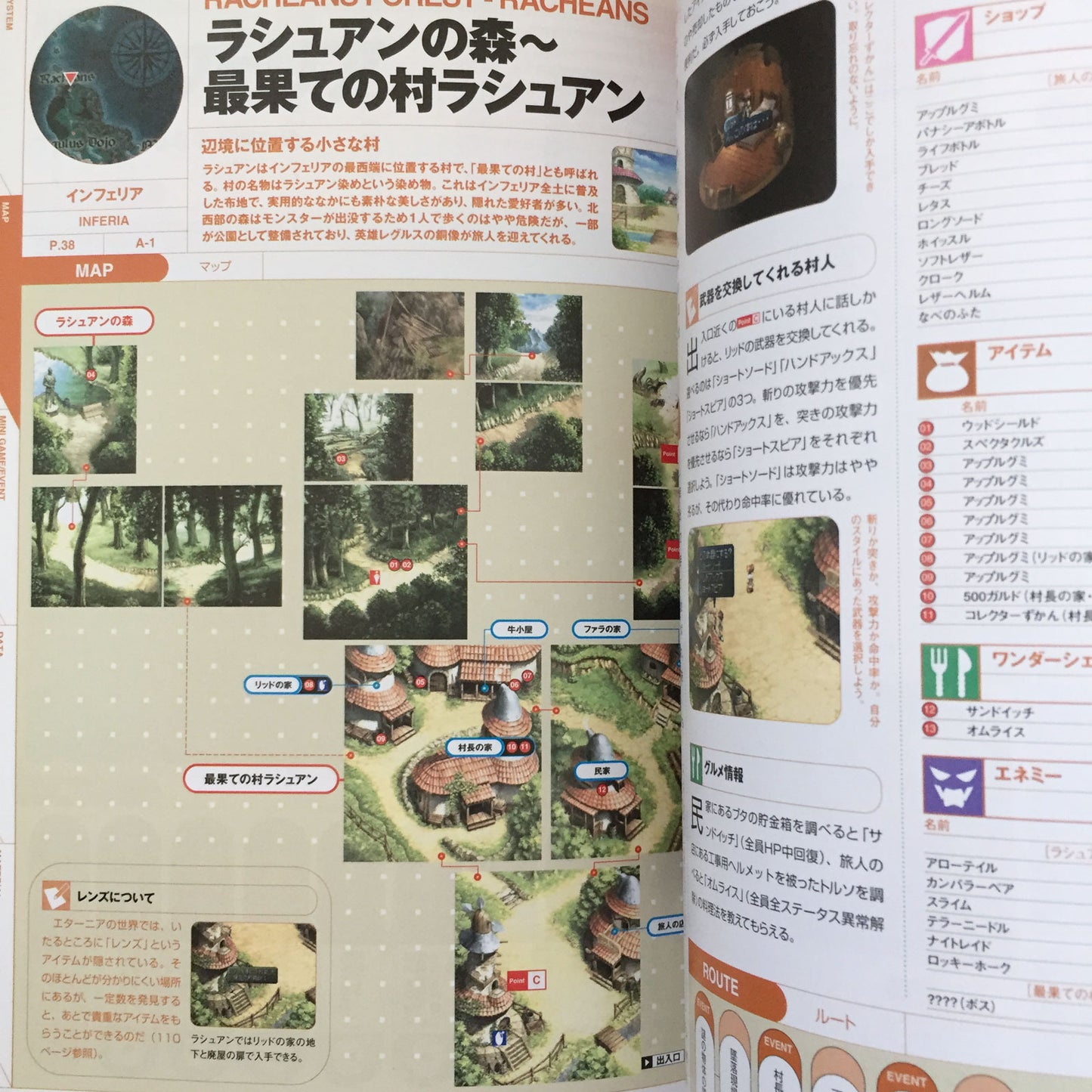 Tales of Eternia NAMCO OFFICIAL GUIDE BOOK