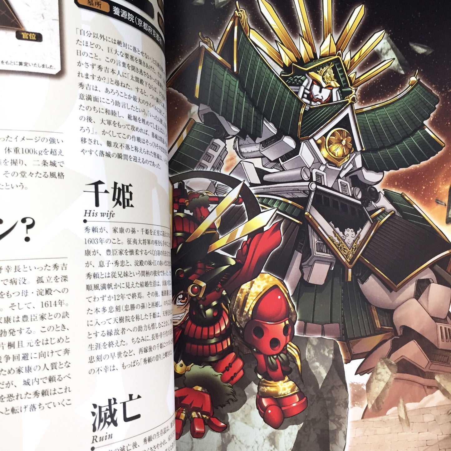 SENGOKU HELM Sengoku Bushou Illustration Art Book