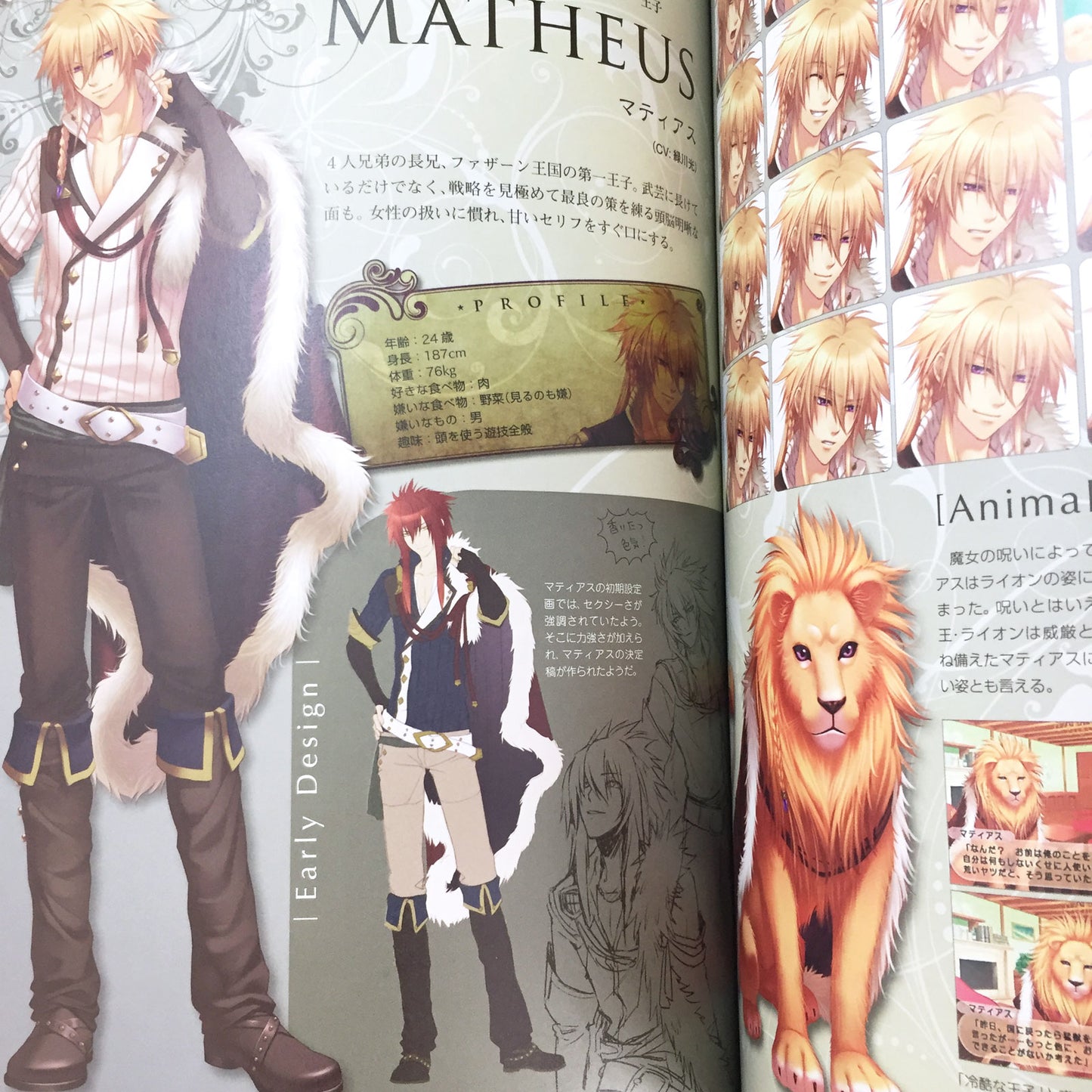 Beastmaster and Princes Official Visual Fan Book