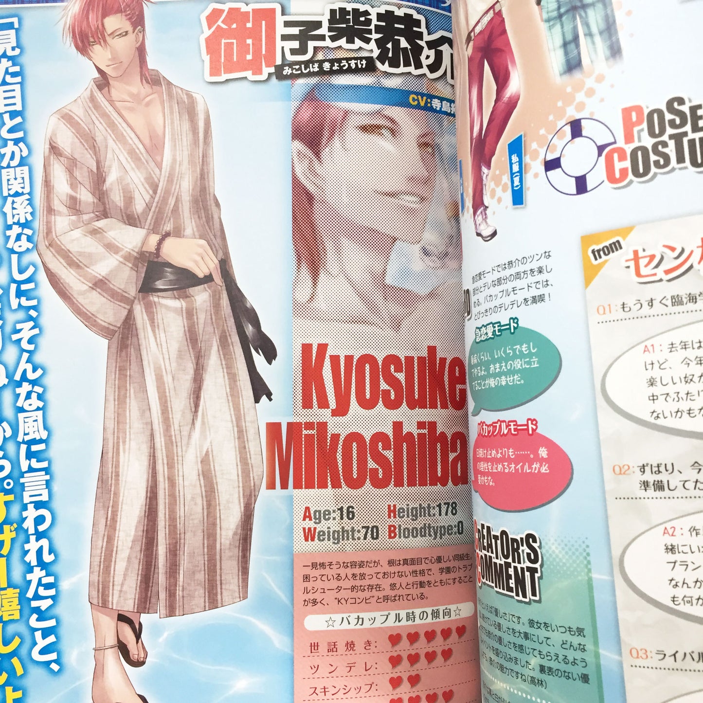 STORM LOVER NatsuKoi!! Official Visual Fan Book