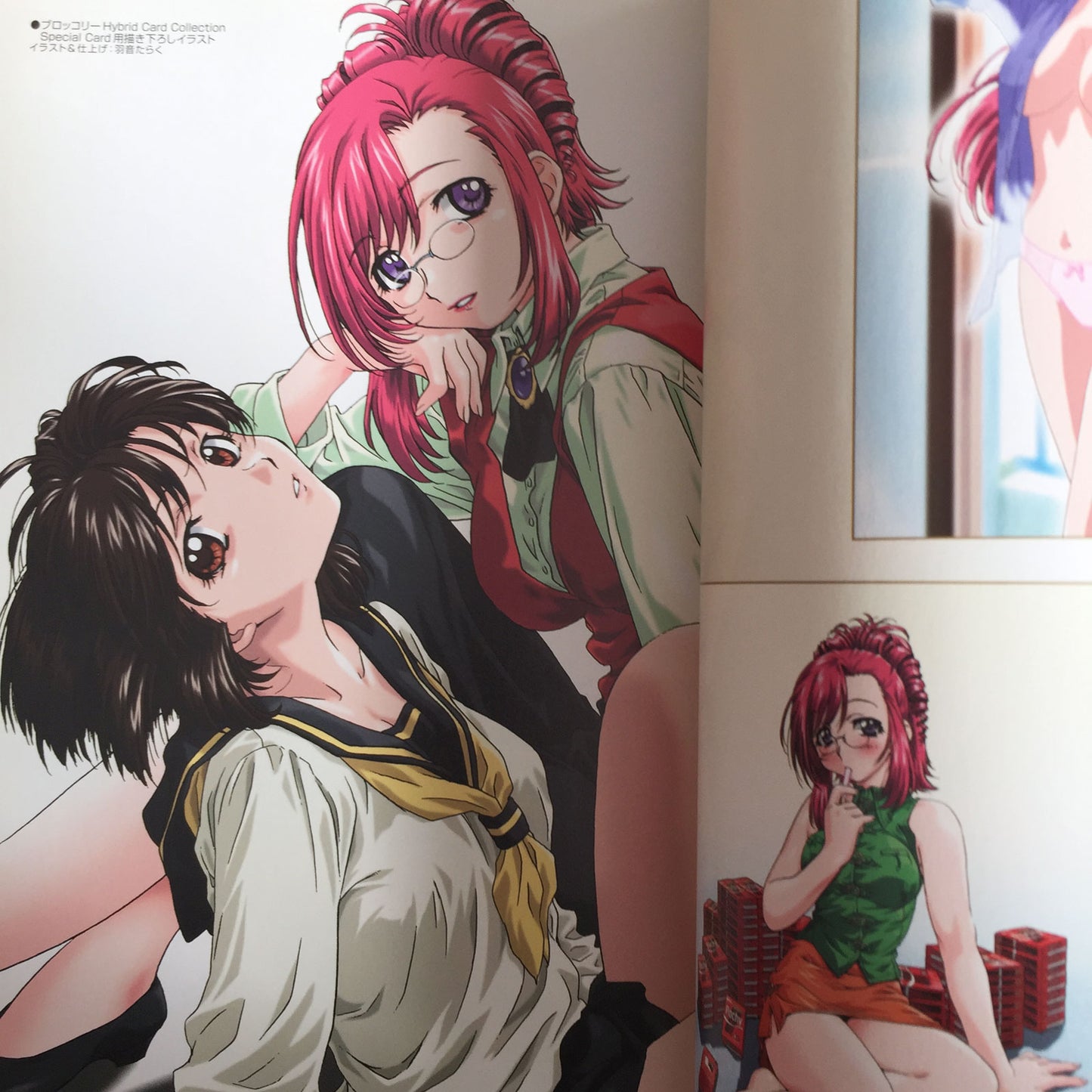 Please Teacher! Official Fan Book лето