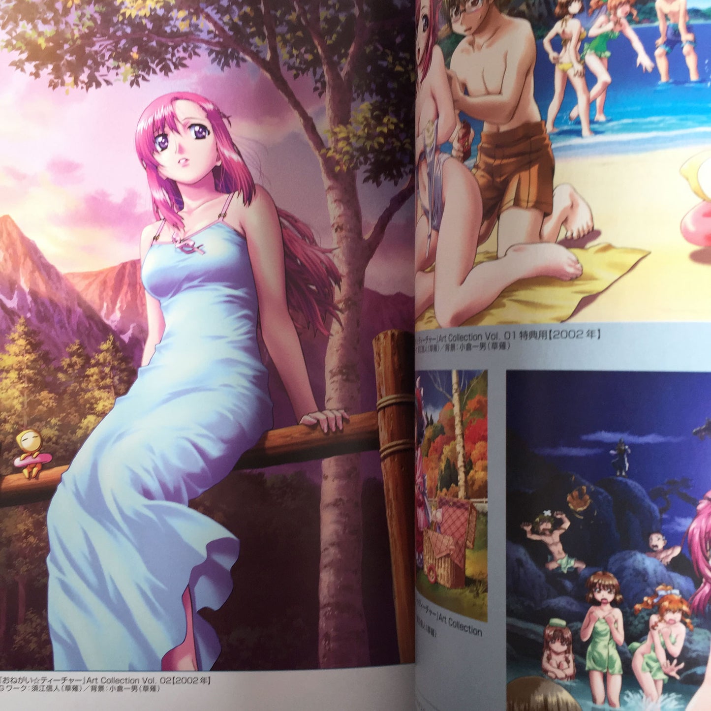 Please Teacher! Official Fan Book лето
