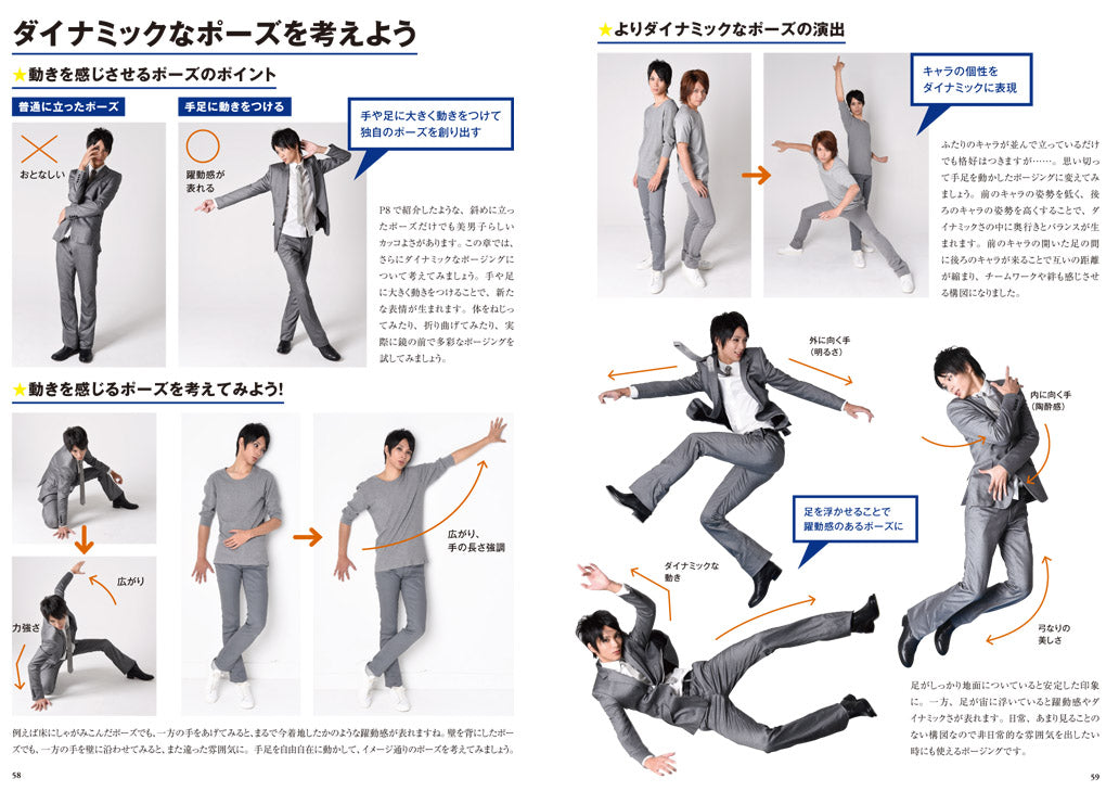 Handsome Man Pose Collection w/CD-ROM