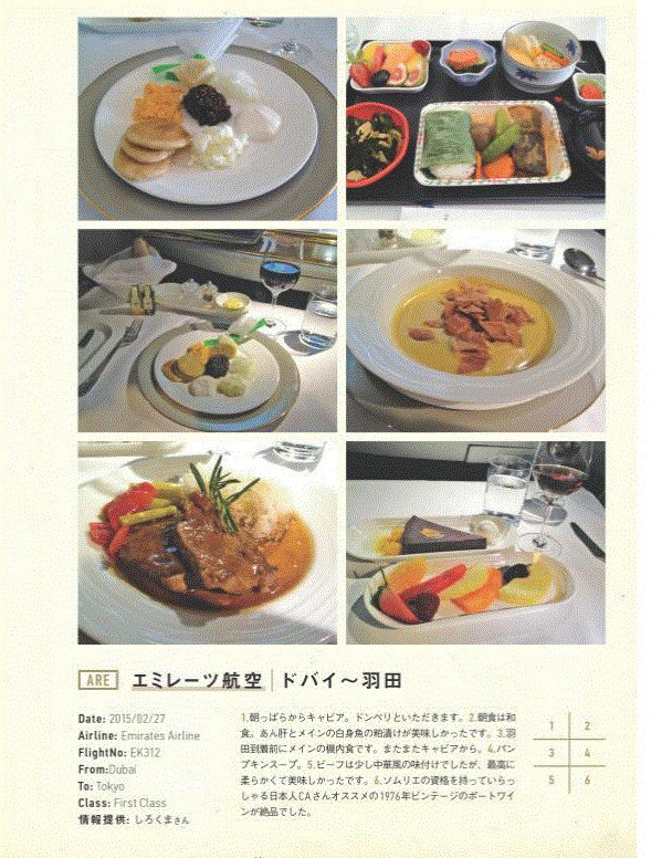 Welcome to the restaurant in the sky, everyone's in-flight meal!