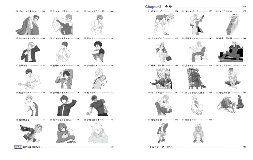 Meroi Male Pose Collection